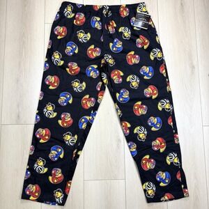 Mountain Ridge Men's Duck Football Print Lounge Pants XXL Black Cotton NWT PJs
